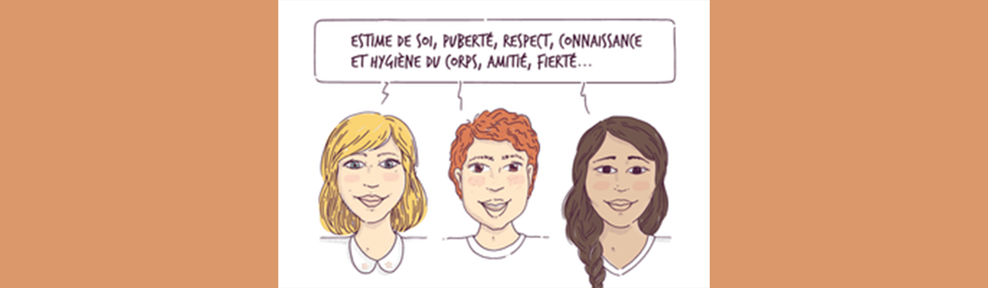 Bandeau de Programme d’éducation à la santé sexuelle pour les adolescents présentant une déficience intellectuelle (PESSADI)